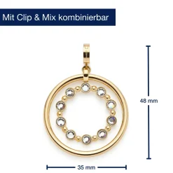 Anhänger BOBBY gold Clip & Mix