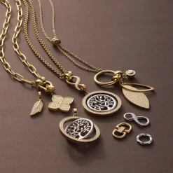 Anhänger FEDRA gold Clip & Mix