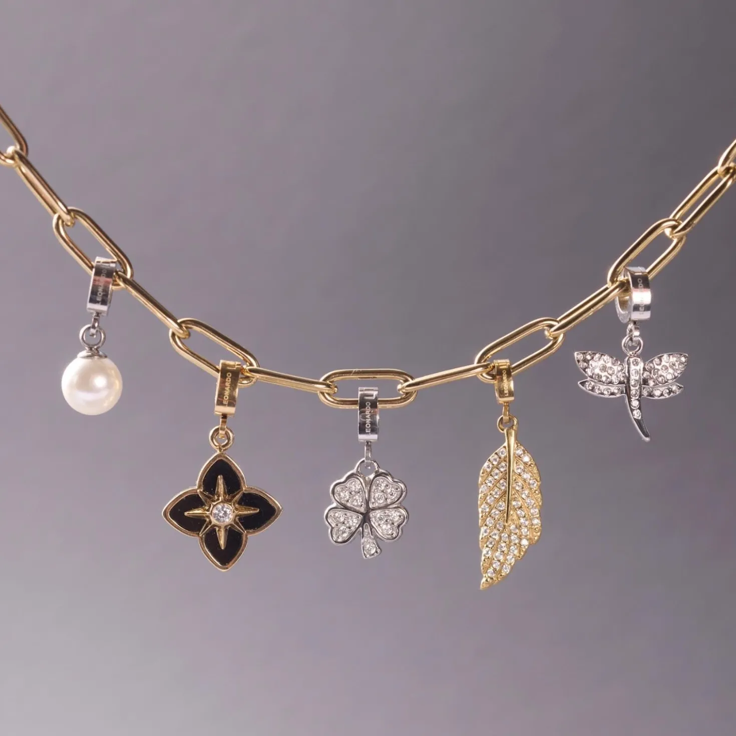 Anhänger FEDRA gold Clip & Mix