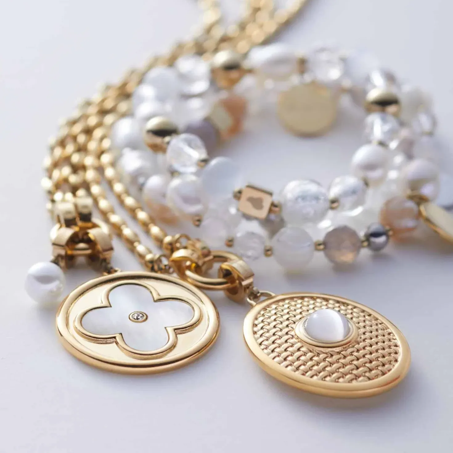Anhänger FIDELIA gold Clip & Mix
