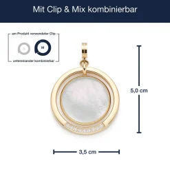 Anhänger MAGDA gold Clip & Mix