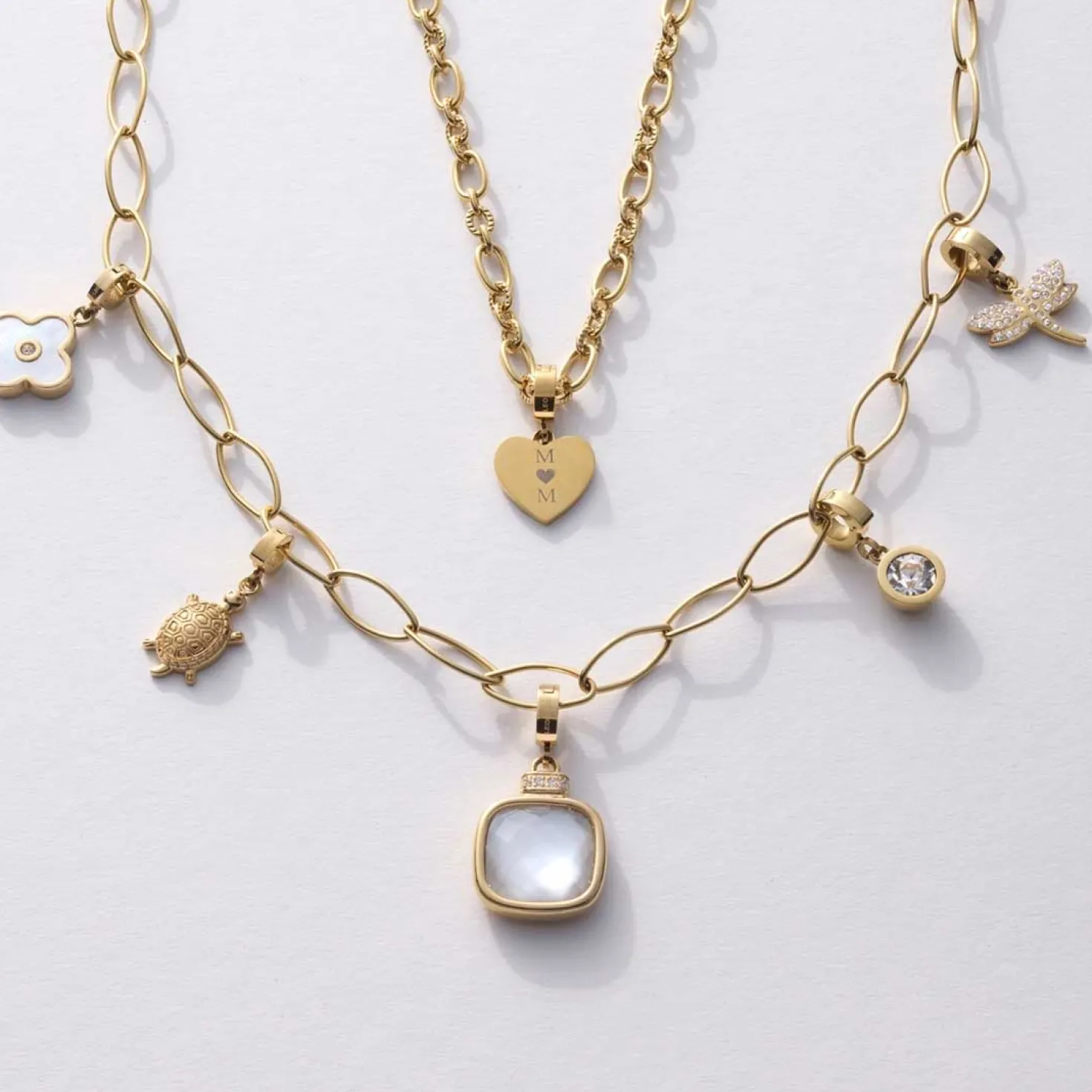 Anhänger VIRGINIA gold Clip & Mix