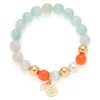 Armband SOLERA gold blau