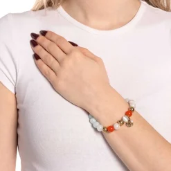 Armband SOLERA gold blau