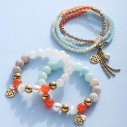 Armband SOLERA gold blau