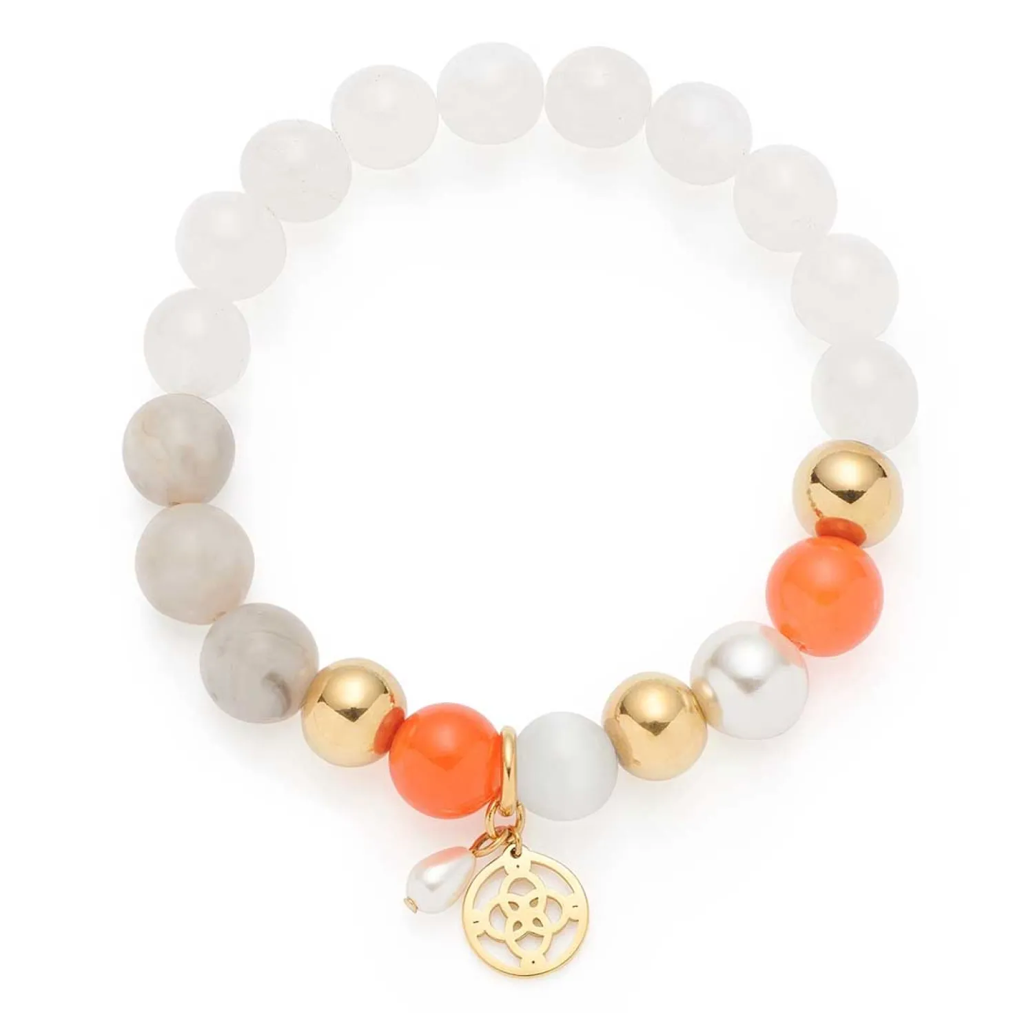 Armband SOLERA gold weiß