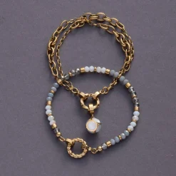 Armband SUZANNE Clip & Mix gold