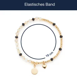 Armband TIAMO gold You & Me CIAO