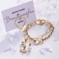 Armband YVETTE gold Clip & Mix