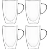Doppelwandtasse DUO 400 ml 4er-Set