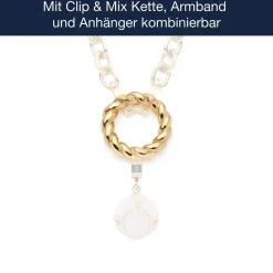 Edelstahlring LIESEL Clip & Mix gold