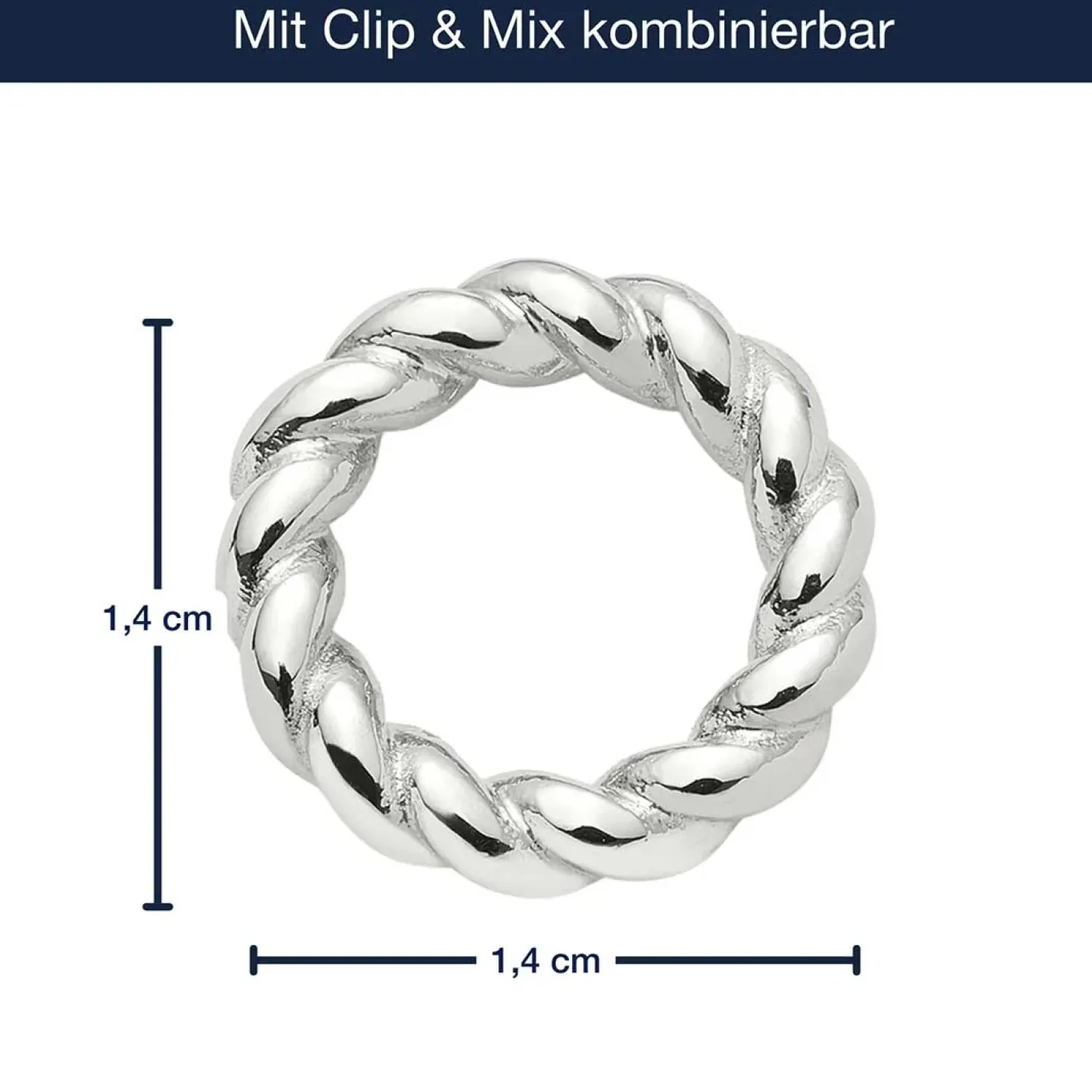 Edelstahlring LIESEL Clip & Mix