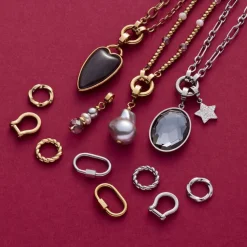 Edelstahlring LOTTI Clip & Mix gold