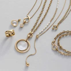 Edelstahlring SENTA gold Clip & Mix
