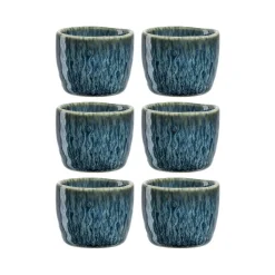 Eierbecher MATERA blau 6er-Set