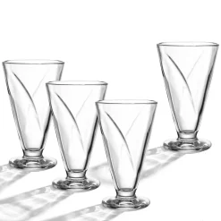 Eisbecher aus Glas CONO 360 ml 4er-Set