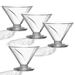 Eisschale aus Glas CONO 270 ml 4er-Set