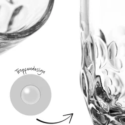 Espressoglas GOCCE 60ml 1. Variante 2er-Set