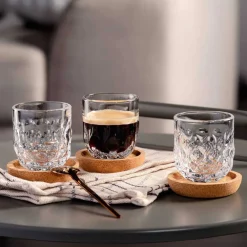 Espressoglas GOCCE 90ml 2. Variante 2er-Set