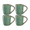 Espressotasse MATERA 90 ml grün 4er-Set