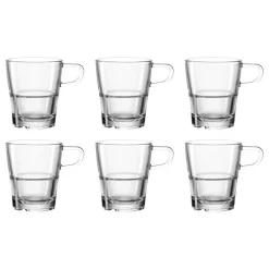 Glastasse SENSO 250 ml stapelbar 6er-Set