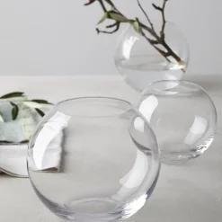 Glasvase BOCCIA 20 cm in Kugelform