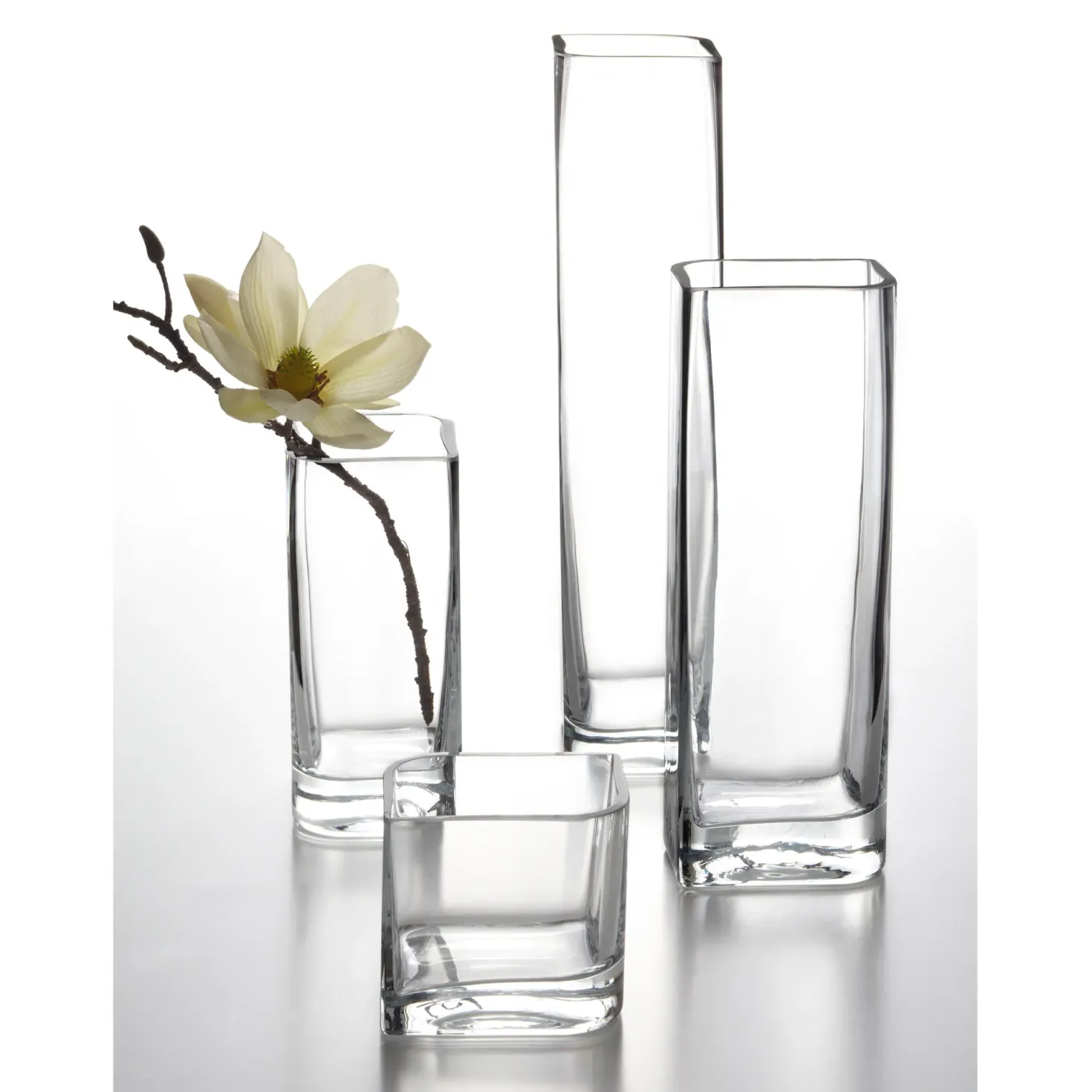Glasvase LUCCA 20 cm x 11 cm rechteckig