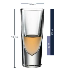 Grappa Becher GILLI 150 ml 6er-Set