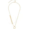 Halskette ANJA 45 cm gold Clip & Mix