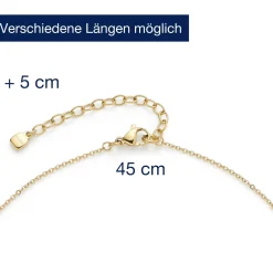 Halskette BOBBY 45 cm gold