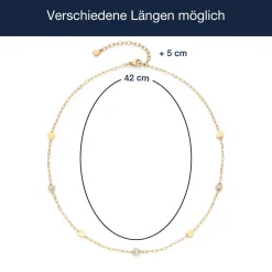Halskette CHRISTIE gold 42 cm CIAO