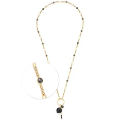 Halskette DELICA 80 cm gold Clip & Mix