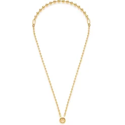 Halskette DOTTY 60 cm gold Clip & Mix
