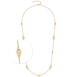 Halskette HERMA 80 cm gold