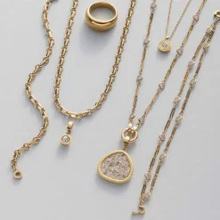 Halskette ISABELLE 45 gold