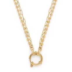 Halskette LIZZY 45 cm gold Clip & Mix