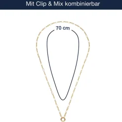 Halskette NINON Clip & Mix 70 cm gold