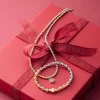 Halskette ODELLE 45 cm gold