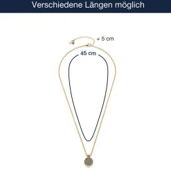 Halskette ODELLE 45 cm gold