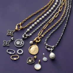Halskette ROMEA 50 cm gold Clip & Mix