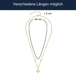 Halskette RUTH 45 cm gold