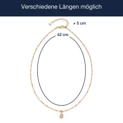 Halskette SHARI 42 cm gold CIAO