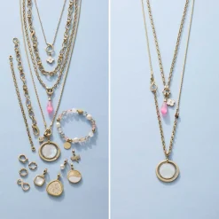 Halskette SONJA 80 cm gold Clip & Mix