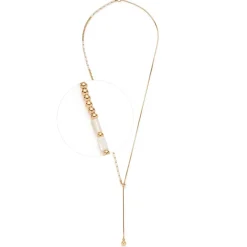 Halskette YVONNE 90 cm gold