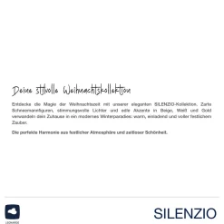 Hängende Zapfen SILENZIO 80 cm