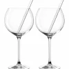 Kelchglas SPECIAL EDITION 750 ml mit Glastrinkhalm 4-teilig