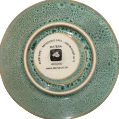 Keramikuntertasse MATERA 11 cm grün 4er-Set