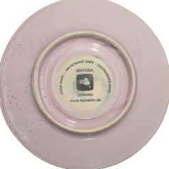 Keramikuntertasse MATERA 11 cm rosé 4er-Set