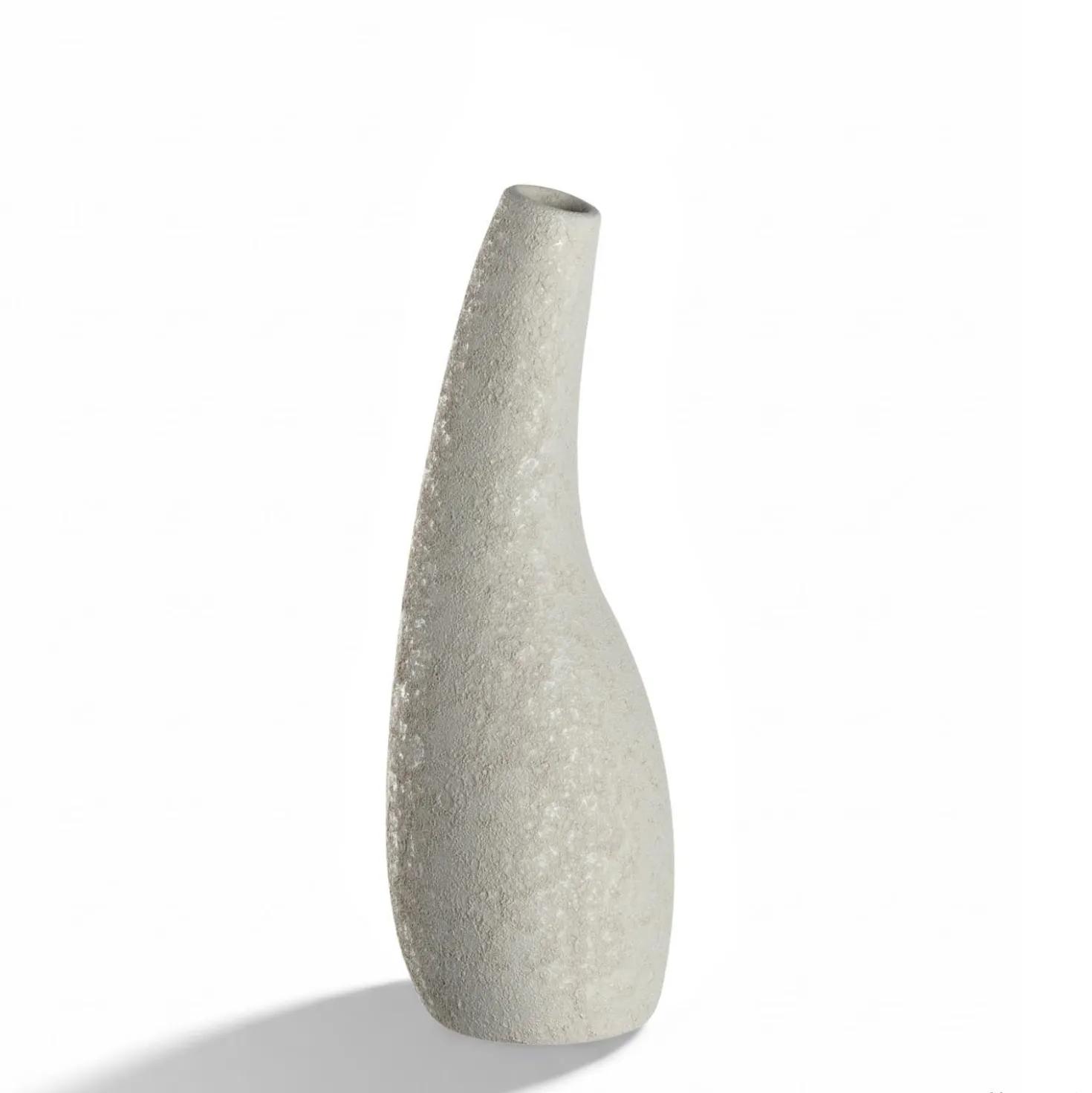 Keramikvase ARCO 30 cm taupe