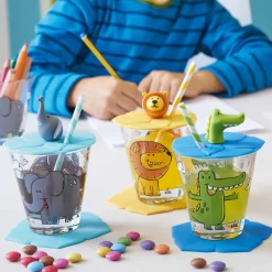 Kindertrinkset BAMBINI 3-teilig Krokodil